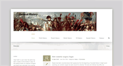 Desktop Screenshot of general-history.com